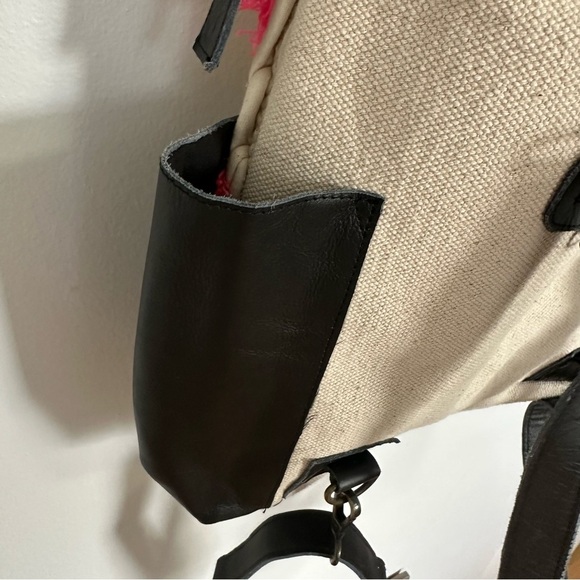 Stanley Street Crossbody Bag Backpack  Multicolor Fuzzy Day to Day Boho Hobo - Picture 8 of 16